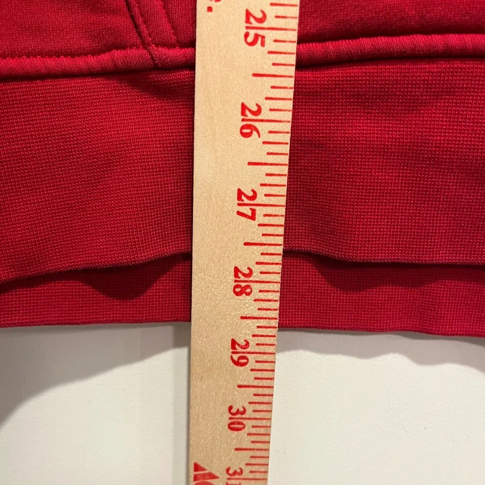 Jordan Jumpman Mens Red Graphic Pullover Hoodie Sweatshirt Large